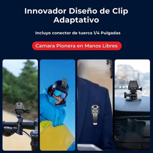 Cámara Portátil HD Profesional Full HD 4K con envío gratis + Tarjeta de memoria de 128 GB✅ Tienda Núcleo