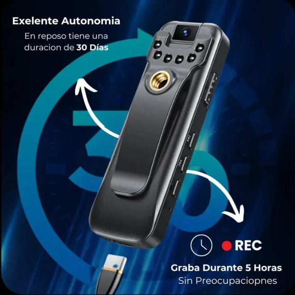 Cámara Portátil HD Profesional Full HD 4K edición limitada + Tarjeta de memoria de 128 GB✅