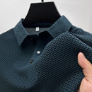 Camisa con tecnología antiarrugas - Compra 1 y lleva 2 IMPORTADOS Tienda Núcleo AZUL L 