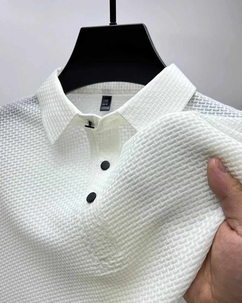 Camisa con tecnología antiarrugas - Compra 1 y lleva 2 IMPORTADOS Tienda Núcleo BLANCO L 