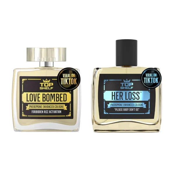 ¡Compra HER LOSS® PERFUME con feromonas y llévate LOVE BOMBED® de regalo! Los dos de 100 ml Tienda Núcleo 