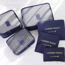 Kit de 6 Bolsas Organizadoras de Maletas - [PAGUE 4 RECIBA 6 - PROMOCIÓN POR TIEMPO SUPER LIMITADO]. Bienestar Minha loja 