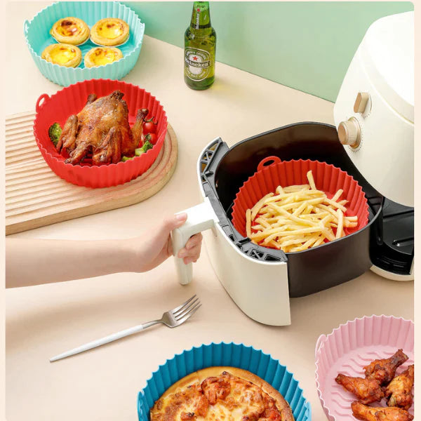 PACK DE 6 CANASTAS DE SILICONA PARA AIR FRYER + ENVÍO GRATIS Cocina Minha loja 